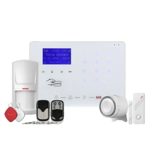 Wireless Home Burglar Anti theft Intruder Alarm Systems WiFi GSM 4G App Push Smart Security Alarm System