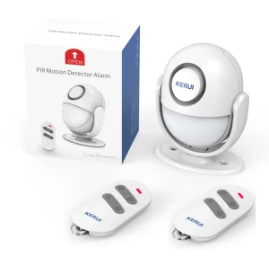 Wireless Home Security Alarm System with Humidity, Temperature, and PIR Motion Sensors
