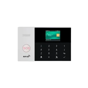 Wireless Home Security Alarm System with WiFi Quad Band GSM Metal Housing Backup Battery Remote Control Sensor Expansion