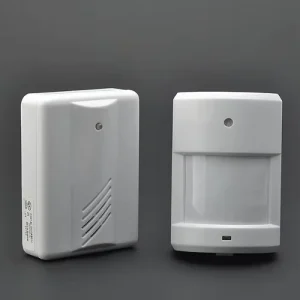 Wireless Home Security Motion Sensor Door Entry Chime Alarm for Office, Business, Visitors, and Driveways