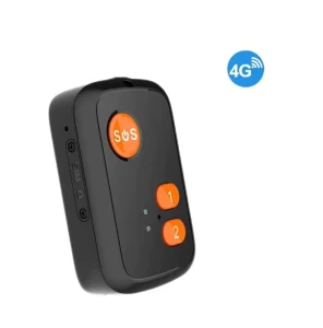 Wireless IP67 Waterproof Elderly Panic Button with Fall Detection, GPS Emergency SOS and Senior Fall Detector