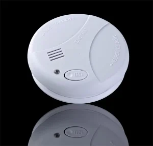 Wireless Independent Fire Detector Smoke Alarm with Low Battery Warning Function for House