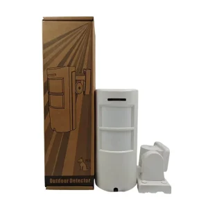 Wireless Infrared Motion Detector with Pet-Friendly Design for Home and Commercial Security Alarm Systems