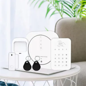 Wireless Keypad Control Remote Arming Disarming Tuya Wifi 4G Dual Network Alarm Systems Home Security System Alarm Kit