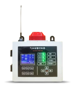 Wireless LoRa Gas Station Monitor LPG LNG CO2 H2S CH4 Gas Analyzer Detection Controller