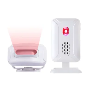Wireless Motion Sensor Doorbell Human Movement Detector Door Entry Chime
