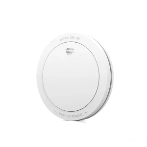 Wireless Networked Photoelectric Smoke Detector with 10-Year Built-In Battery, Tamper Alarm, and Remote Access