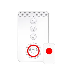 Wireless Nursing Home Patient Medical Alert Panel with SOS Emergency Button, 4G GSM, ABS Healthcare Alarm System