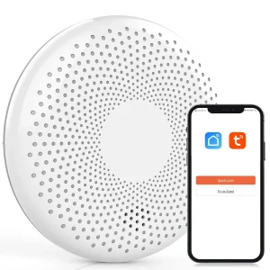 Wireless ON/OFF 2-in-1 WiFi Combination Smoke and Carbon Alarm 85dB with Tamper Alarm
