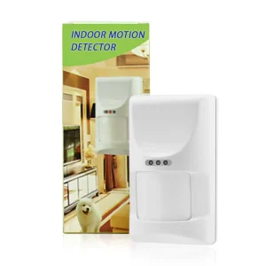 Wireless PIR Motion Detector Pet Immunity Indoor Use 433MHz for Home Security