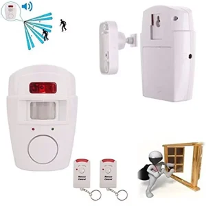 Wireless PIR Motion Sensor Detector for Home Store and Shop Security Alarm