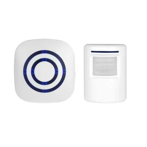 Wireless PIR Motion Sensor Doorbell for Home Security Driveway and Yard Alarm System