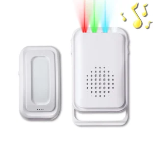 Wireless PIR Motion Sensor Doorbell with Visitor Alarm Chime