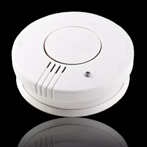 Wireless Photoelectric Fire Smoke Alarm with Battery Backup