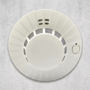 Wireless Photoelectric Smoke Detector 3V Battery Powered 85dB Standalone Fire Alarm for Home Office OEM ODM Manufacturer