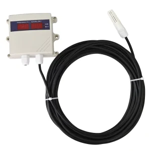 Wireless RS485 Humidity Temperature Transmitter Sensor Digital LCD Display Wall Mountable Monitor Industrial Use OEM ODM