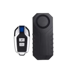 Wireless Remote Control Vibration Window Alarm, 113dB, Waterproof Anti-Theft Sensor for Home Security