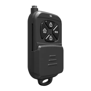 Wireless Remote Controller with Arm, Disarm and SOS Buttons for Elderly Alarm Systems