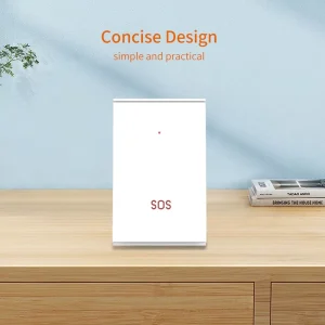 Wireless SOS Button RF433 One Key SOS Emergency Button for Home Alarm System