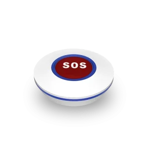 Wireless SOS Emergency Alarm Button Hospital Nurse Call System CE FCC Certified Bluetooth 5.0 Low Energy Beacon Panic Buttons