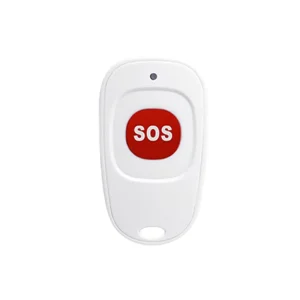 Wireless SOS Emergency Button Alarm Panic Button with Loud Alarm and Flashing Light for Quick Help in Emergency Situations