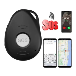 Wireless SOS Panic Button with Fall Detection for Elderly Home Security