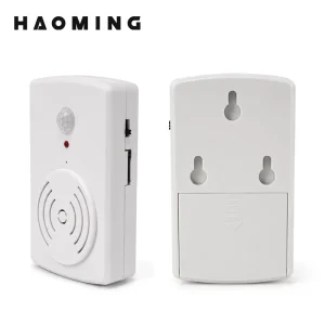 Wireless Security Alarm System with PIR Motion Detector Door Alarm Siren and Voice Reminder for Home Shop