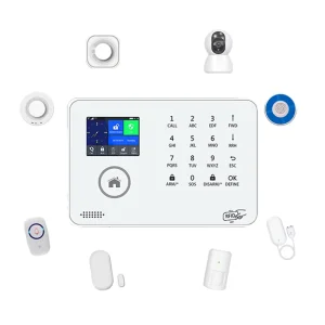 Wireless Security Home Alarm 4G+WIFI Intrusion Alarm System Kit Wifi Tuya Home Security Alarms IOS Android App Anti Theft