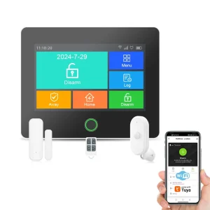 Wireless Smart Home Intrusion Alarm System with Full-Touch Equipment