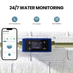Wireless Smart Home Pipe Leak Detection and Auto Shut-Off Valve Sensor