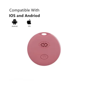 Wireless Smart Tag for Find My, Anti-Loss Pet Tracker, Waterproof GPS Locator for Keys, Wallets, Backpacks and Suitcases