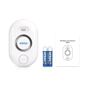 Wireless Smart Water Leak Detector and Flood Alarm IP66 for Home