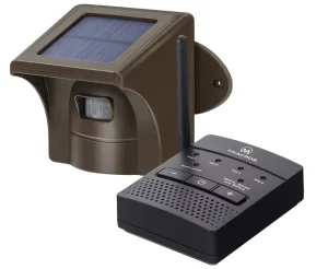 Wireless Solar Driveway Alarm Sound Siren Motion Human Detector Loud Alarm Outdoor Waterproof Motion Sensor Siren
