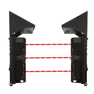Wireless Solar IR Beam Sensor Active Infrared Intrusion Alarm System, IR Beam Pair