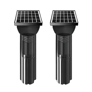 Wireless Solar Infrared Beam Detector Intrusion Alarm System Photoelectric Solar Battery Powered Outdoor Active Intrusion ABS