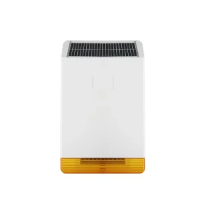 Wireless Solar Powered Outdoor External IP65 Water Proof Loud Voice LED Light Flashing and Siren Alarm