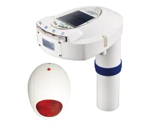 Wireless Solar Swimming Pool Alarm Children Safety IP65 ABS Motion Sensor Strobe 50 100m Detection Range Remote Control 2 Years