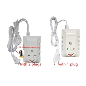 Wireless Standalone Networked LPG Gas Leak Detector Alarm for Home