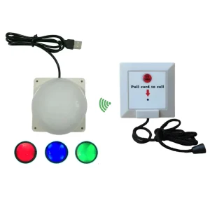 Wireless Toilet Button Alarm Kit for Handicap Emergency Call System
