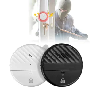 Wireless Vibration Sensor 130Db Door Open Detector Window Broken Glass Anti Theft Security Alarm Wireless Door Bell Chimes