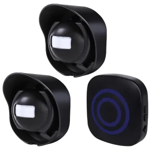 Wireless Waterproof IP65 PIR Motion Sensor Doorbell, ABS, for Office Security