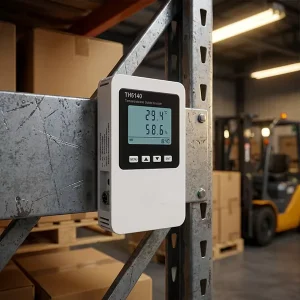 Wireless Wi Fi Temperature Humidity Sensor for Cold Chain Logistics and Warehouse Storage