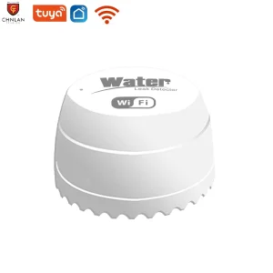 Wireless WiFi Water Flood Monitor and Leak Sensor for Smart Home Alarm Systems, Battery Powered