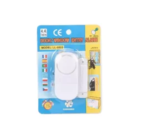 Wireless Window and Door Entry Alarm Sensor for Home Burglar Alarm Systems