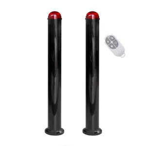 Wireless Wired Outdoor Boundary Beam Detector Digital Frequency Conversion Ground Mounted Infrared Barrier Perimeter Alarm
