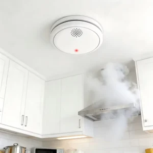 Wireless ZigBee Smoke Alarm Fire Detection Device for Home Protection