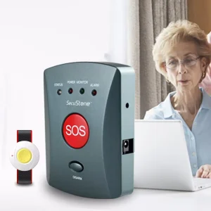 Wolf Guard YL 007EG 4G GSM SOS Emergency Personal Panic Alarm Security System 110 DB Alarm Rechargeable Battery 30pcs Wireless
