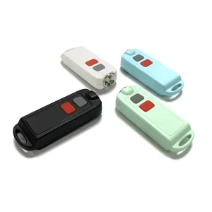 Women Girl Kids Emergency SOS Button Waterproof Sound Panic Safety Alarm 130Db Self Defense Alarm Keychain Set
