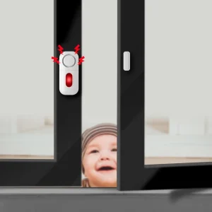 Women Girls Kids Safety New Anti Theft Door Open Sensor Burglar Alarm with Magnetic Sensor Personal Security Window Door Alarm