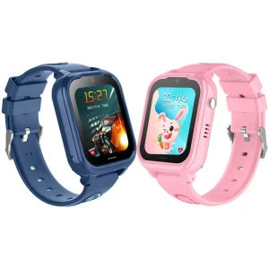 Wonlex KT28 4G Android 8 SIM Card Waterproof GPS Tracker Watch WIFI Video SOS Game GPS Smart Watch